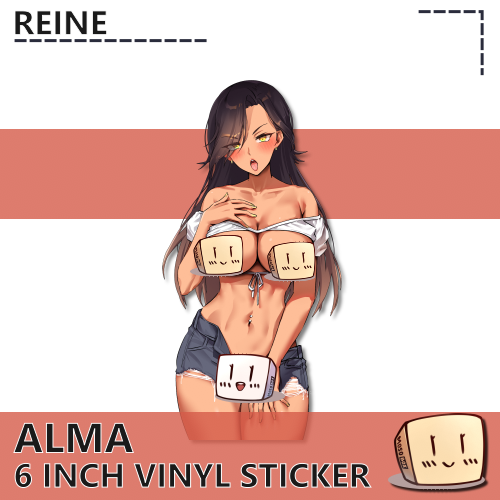 REI-S-06 Alma Sticker NSFW - Reine - Censored