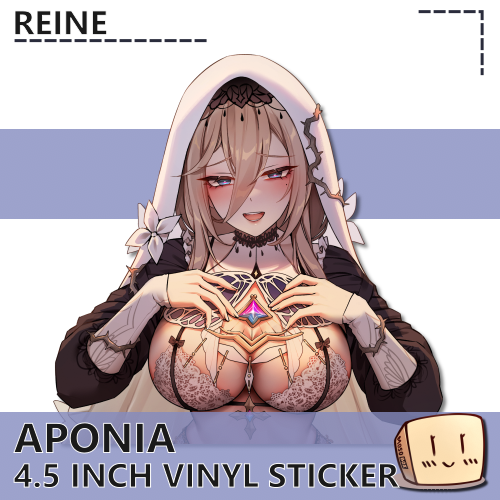 REI-S-08 Aponia Sticker Ecchi - Reine - Store Image