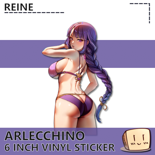 REI-S-12 Bikini Raiden Sticker - Reine - Store Image
