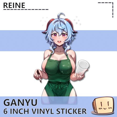 REI-S-24 Cocobucks Ganyu Sticker - Reine - Store Image