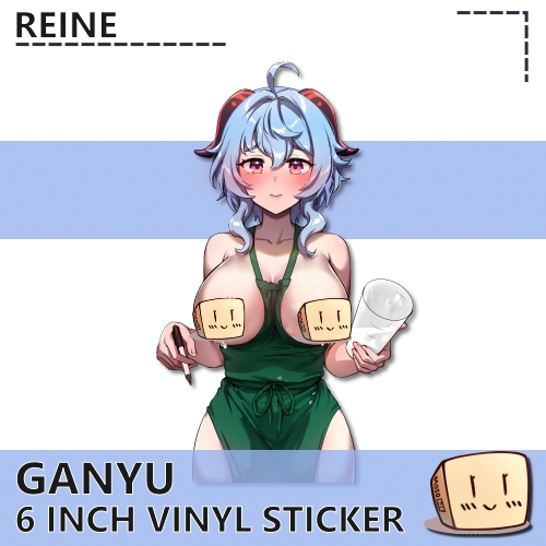 REI-S-25 Cocobucks Ganyu Sticker NSFW - Reine - Censored