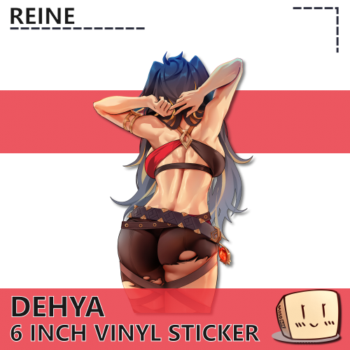REI-S-26 Dehya Back Sticker - Reine - Store Image