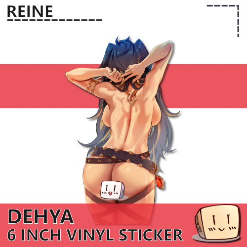 REI-S-27 Dehya Back Sticker NSFW - Reine - Censored