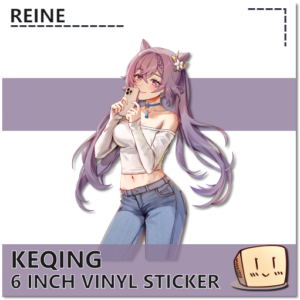 Casual Keqing Sticker - Reine