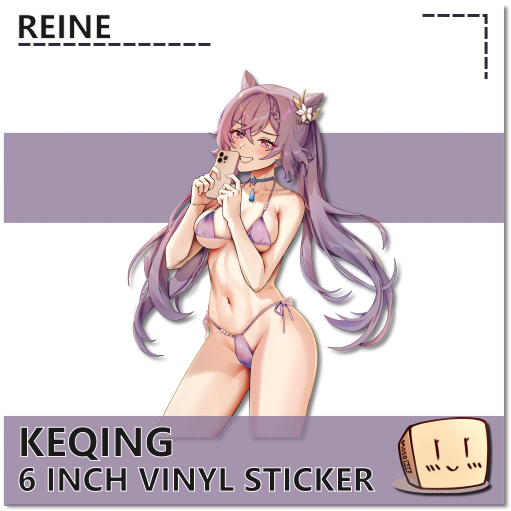 REI-S-38 Casual Keqing Sticker Bikini - Reine - Store Image