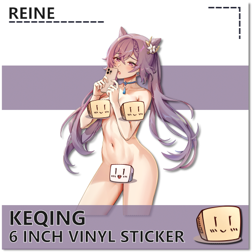 REI-S-39 Casual Keqing Sticker NSFW - Reine - Censored