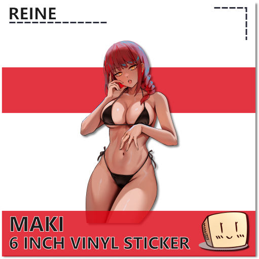 REI-S-48 Makima Bikini Sticker - Reine - Store Image
