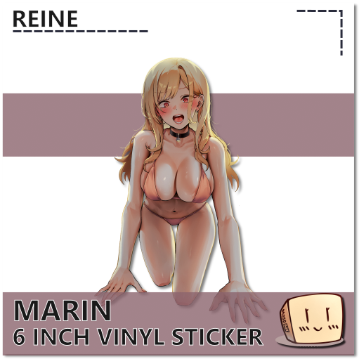 REI-S-53 Marine Bikini Sticker - Reine - Store Image