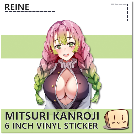REI-S-55 Mitsuri Kanroji Sticker - Reine - Store Image
