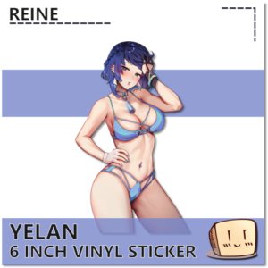 Officer Yelan Bikini Sticker - Reine