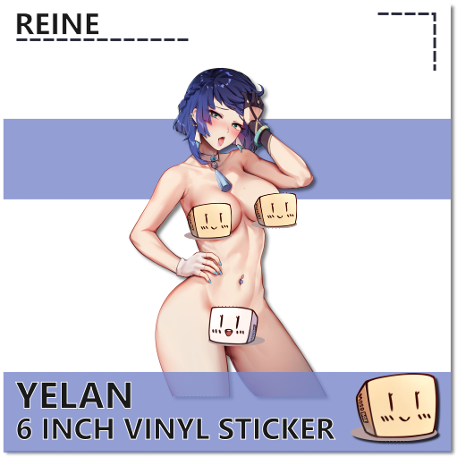 REI-S-66 Officer Yelan Sticker NSFW - Reine - Censored