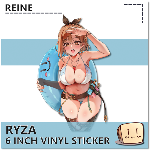 REI-S-78 Beach Ryza Sticker - Reine - Store Image