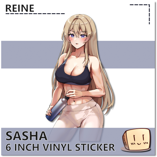 REI-S-80 Gym Sasha Sticker - Reine - Store Image