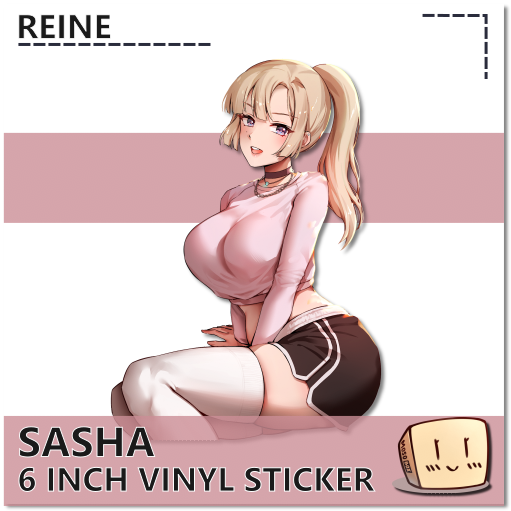 REI-S-88 Thigh High Sasha Sticker - Reine - Store Image