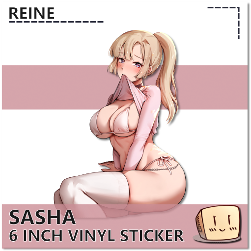 REI-S-89 Thigh HIgh _ Bikini Sasha Sticker - Reine - Store Image
