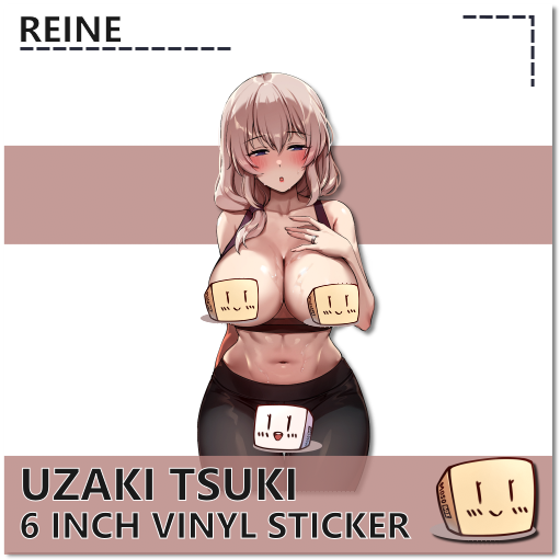REI-S-94 Gym Uzaki Tsuki Sticker NSFW - Reine - Censored