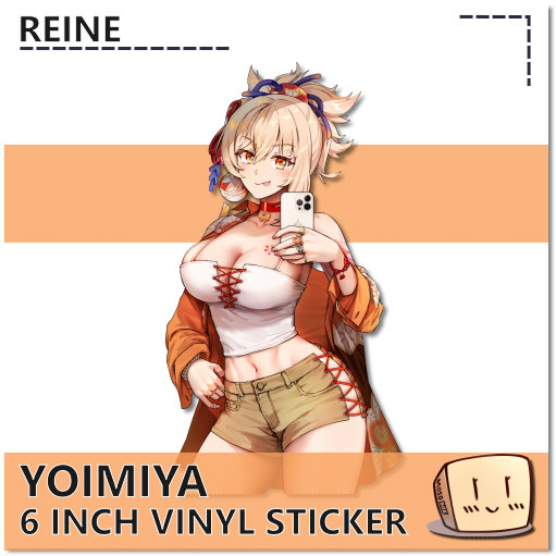 REI-S-97 Casual Yoimiya Sticker - Reine - Store Image