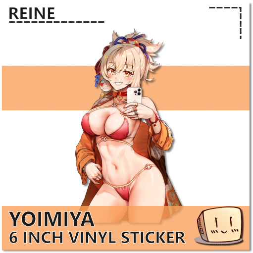 REI-S-98 Casual Yoimiya Bikini Sticker - Reine - Store Image