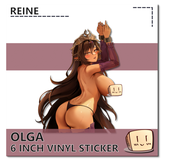 REI-S-A-04 Olga Sticker NSFW - Reine - Censored