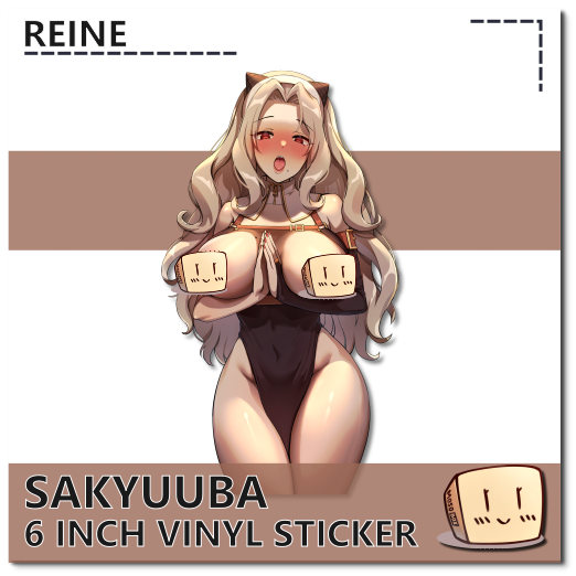 TAM-S-02 Sakyuuba Sticker NSFW - Reine - Censored