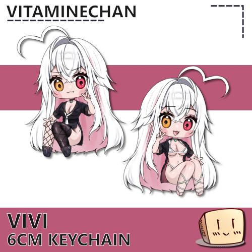 VIT-KC-01 Vivi Keychain - Vitaminechan - Store Image