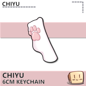 Chiyu Paw Sock Keychain - Chiyu