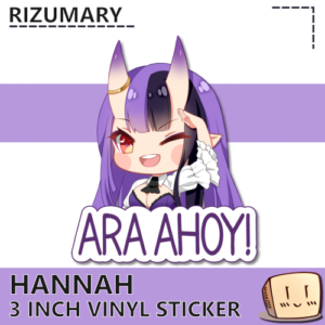 Hannah Hyrule Ara Ahoy! Sticker - Rizumary