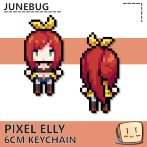 Pixel Elly Keychain - Junebug