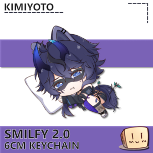 Sleepy Smilfy 2.0 Keychain - Kimiyoto