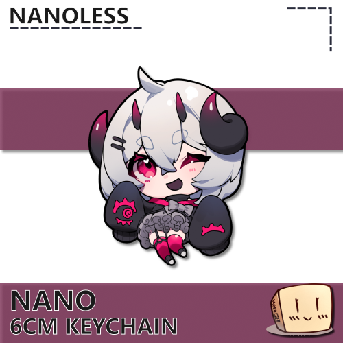 NNL-KC-01 Nano Chibi Keychain - Nanoless - Store Image