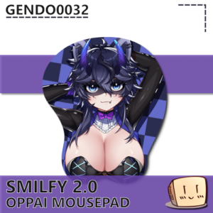 Smilfy 2.0 Bunny Girl Suit Oppai Mousepad - Gendo0032