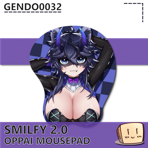 SNU-GEN-OPMP-04 Smilfy 2.0 Bunny Girl Suit Oppai Mousepad - Gendo0032 - Store Image