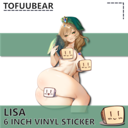 Sobriquet Under Shade Lingerie Lisa Sticker NSFW - TofuuBear