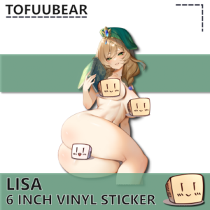 A Sobriquet Under Shade Lingerie Lisa Sticker NSFW - TofuuBear