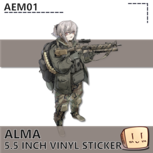 Alma M16A2 Custom Sticker - AEM01