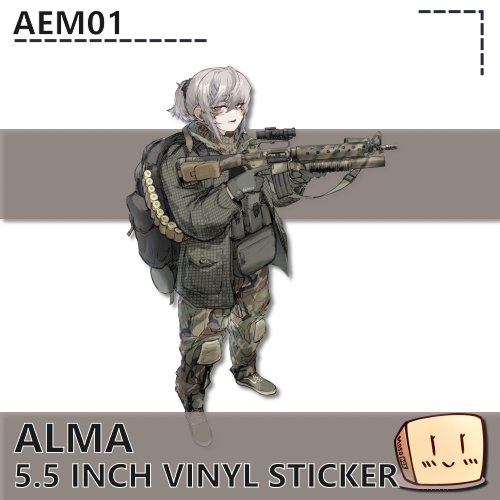 AEM-S-04 Alma M16A2 Custom Sticker - AEM01 - Store Image