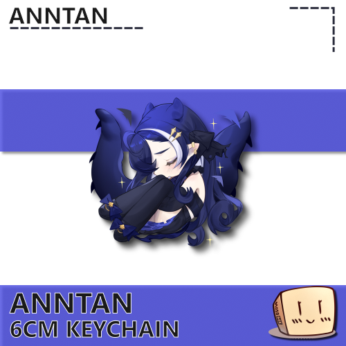 ANN-KC-01 Sleeping Anntan Keychain - Anntan - Store Image