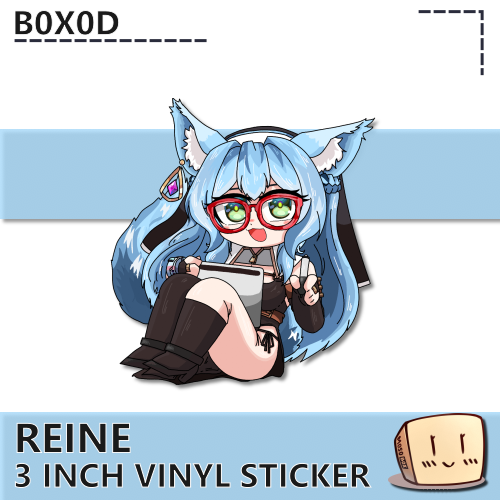 B0X-REI-S-06 Reine Tablet Sticker - b0x0d - Store Image