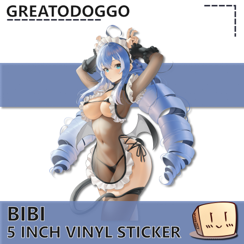 GRE-S-01 Bibi Sticker - GreatoDoggo - Store Image