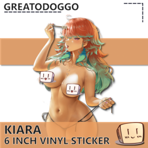 Popsicle Kiara Sticker NSFW - GreatoDoggo