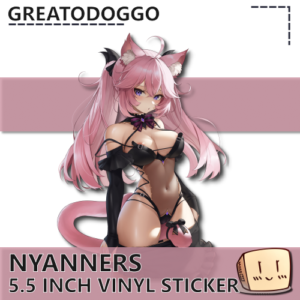 Nyanners Sticker - GreatoDoggo