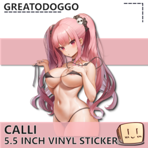 Twintails Calli Sticker - GreatoDoggo