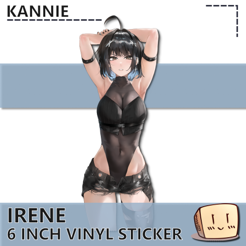 KAN-S-01 Just Minding Own Business Irene Sticker - Kannie - Store Image