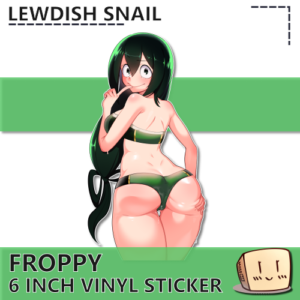 Froppy Swimsuit Sticker - Lewdish Snail