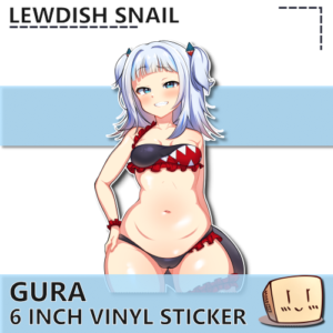 Gura Bikini Sticker - Lewdish Snail