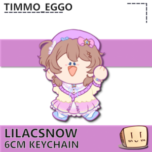 LilacSnow Keychain - timmo_eggo