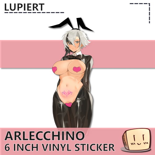 LUP-S-03 Bunny Girl Arlecchino Sticker - Lupiert - Store Image