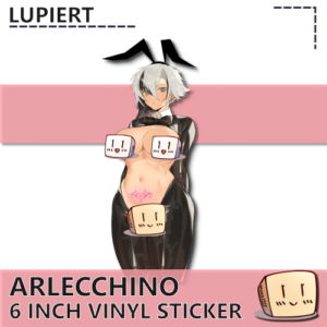 Bunny Girl Arlecchino Sticker NSFW - Lupiert