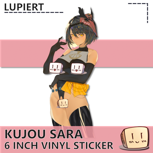 LUP-S-08 Kujou Sara Sticker NSFW - Lupiert - Censored