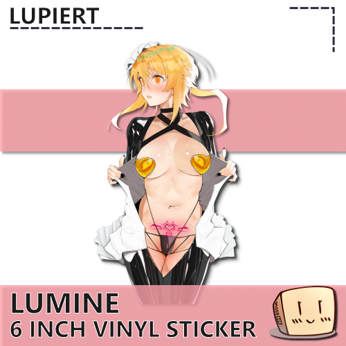 LUP-S-09 Bunny Girl Lumine Sticker - Lupiert - Store Image
